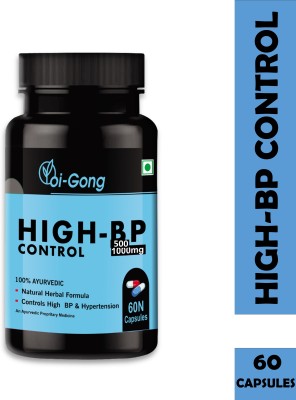 oi-gong Ayurvedic High BP Control capsules|Normalises Blood Pressure Naturally(60 Capsules)