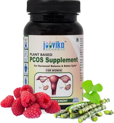 JEEVIKA PCOS Supplement Capsules | Plant Based Supplement Capsules(60 Capsules)