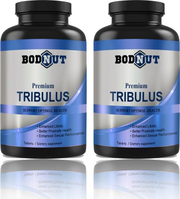 Bodnut Tribulus Terrestris Natural Testosterone Booster (Gokshura) (H269)(2 x 60 Tablets)