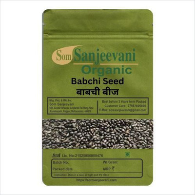 Som Sanjeevani Organic Babchi Seeds-150g-Herbal care for overall well-being-Natural-असली(150 g)