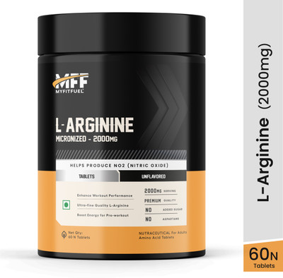 MyFitFuel L-Arginine (2000 mg) 60 Capsule(60 No)