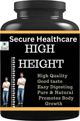 Secure Healthcare High Height | height increase protein | height growth | Capsule | Boys(30 Capsules)