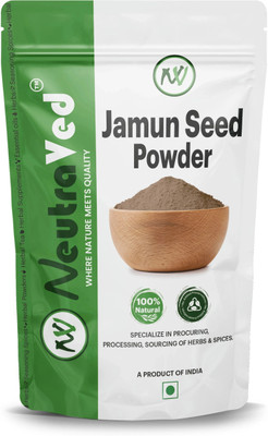 NeutraVed Jamun Seed Powder for Diabetes Sugar Control Management(800 g)