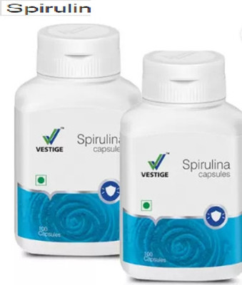 Vestige Spirulina (2 x 100 Capsules)(2 x 100 Capsules)