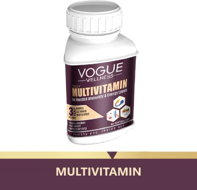 Vogue Multivitamin Capsules for Immunity Energy Endurance and Muscle health capsules(60 Capsules)
