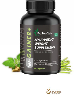 Dr. Trueskin W-Gainer+ Capsules Herbal Energy Reviver Power A01(90 Capsules)