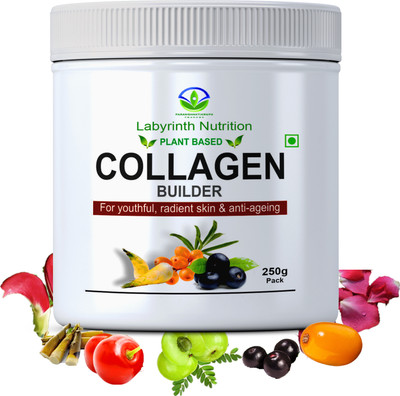 Labyrinth Plant Based Collagen Builder for Youthful, Radiant Skin & Anti-ageing Beauty.(250 g)
