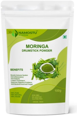 NAMOSTU AYURVEDA Organic Moringa Drumstick Powder - Pure Superfood(100 g)