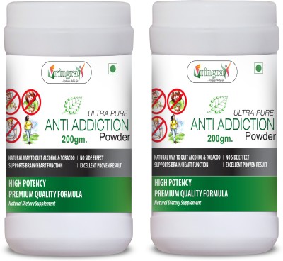 Vringra Anti Addiction Powder - D-addiction Suppliment For Quit Addictions (Pack Of 2)(2 x 200 g)