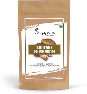 Simply earth Shiitake Mushroom Extract Powder Supports Healthy Cholesterol 100GM(100 g)