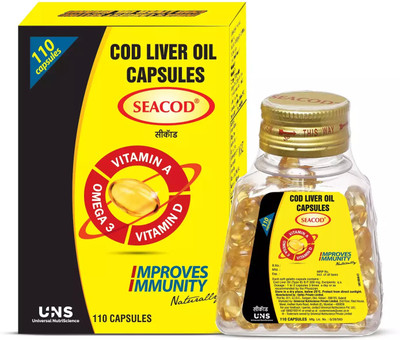 seacod Liver Oil Capsules(110 Capsules)