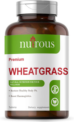 Nutrous Wheatgrass 800 mg Tablets (D135)(60 Tablets)