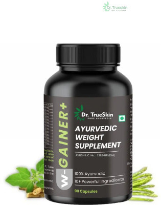 Dr. Trueskin W-Gainer+ Capsules Herbal Fitness Booster Power A01(90 Capsules)