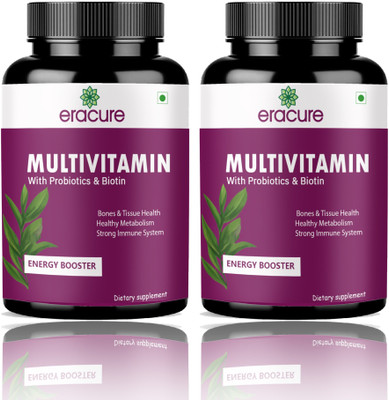 EraCure The Real Vitamin Multivitamin Tablets (D214)(2 x 60 Tablets)
