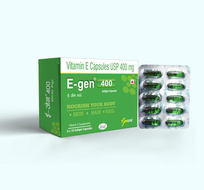 genone E-gen 400 Vitamin E capsules 30 capsules(400 mg)