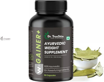 Dr. Trueskin W-Gainer+ Capsules Herbal Energy Reviver Bulk(90 Capsules)