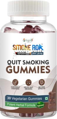 Vringra SmokeRok Anti Addiction Gummies-Addiction Killer-Nasha Mukti-Stop Smoking,Liquor(30 No)