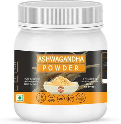 Holy Natural Organic Ashwagandha Powder - 454 GM(454 g)