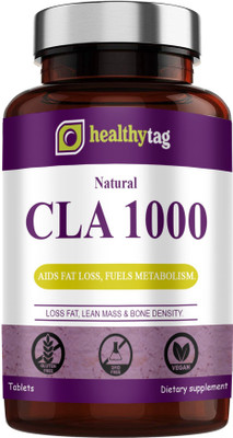 Healthy Tag CLA 1000 Fat Burner, fat burner for women & Men Tablets (K143)(90 Tablets)