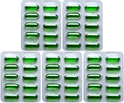 Wellpace Vitamin E (Pack of 50 Capsules) Face Hair Pimple Glowing Skin & Hair care(50 Capsules)