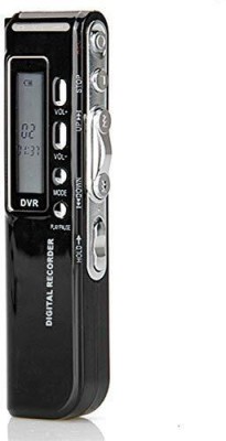Safetynet Mini Digital Voice Recorder with Mini LCD Display Inbuilt 8GB MicroSD Card 8 GB Voice Recorder(1 inch Display)