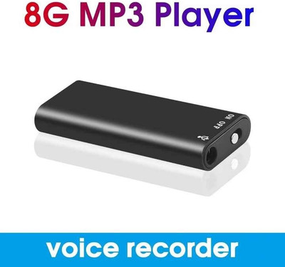 lookcam Spy HD Hidden Digital Voice Audio Recorder Device | Small Size Mini | Portable 8 GB Voice Recorder(0 inch Display)