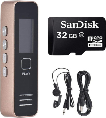 TiMUR Voice Recorder with 32GB Activated, Professional Audio MP3 Player Recording 32 GB Voice Recorder(2 inch Display)