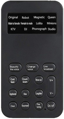 FREDI HD PLUS Voice Changer with 8 Interesting sound effects and 12 sound modes NA Voice Recorder(0 inch Display)