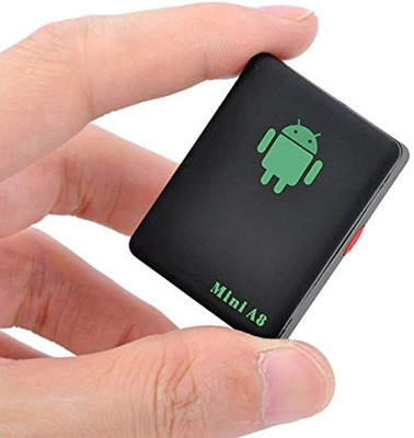 DDLC Mini A8 Hidden Voice Recorder SOS Button, Built-in Rechargeable Battery NA Voice Recorder(0 inch Display)
