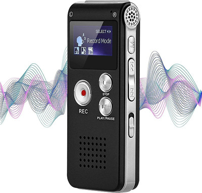 FREDI HD PLUS Digital Voice Recorder Activated Professional Smart Recorder 8 GB Voice Recorder(0 inch Display)