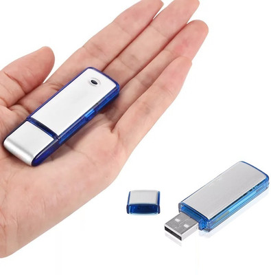 FREDI HD PLUS Spy USB voice recorder 8GB Hidden Digital Audio Recorder Small Size Min 8 GB Voice Recorder(0 inch Display)