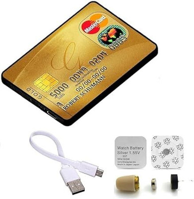 SAFETY NET, SPY CAMERA Master Card with Smallest Hearing Device for Mobile Phone NA Voice Recorder(0 inch Display)