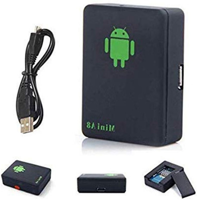 Point Zero Mini A8 New Version GPS Tracker for Voice Callback/location/track GPS Sim Bug NA Voice Recorder(0 inch Display)