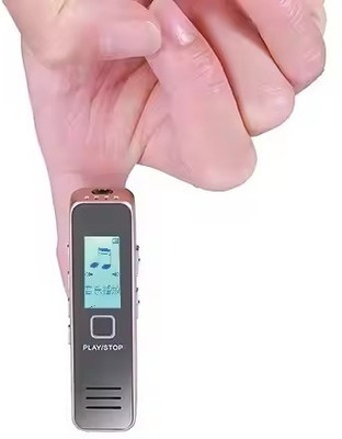 Safetynet Mini Digital Voice Recorder Support Up To 32GB SD Card NA Voice Recorder(1 inch Display)