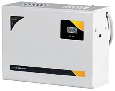 V-Guard VE 500 Voltage Stablilizer(White)