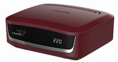 V-Guard VSDI 50 for REFRIGERATOR (120V To 280V) Voltage Stabilizer(CHERRY RED, GRAY)
