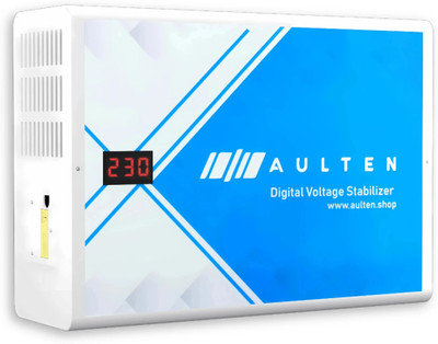Aulten 4 KVA 110V-290V 3200W Digital Voltage Stabilizer for Upto 1.5 Ton AC(White)