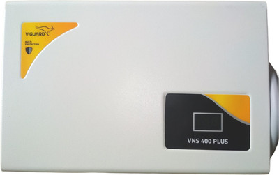 V-Guard VNS 400 PLUS (FOR 1.5 TON AC) VOLTAGE STABILIZER (160V-270V)(Grey)