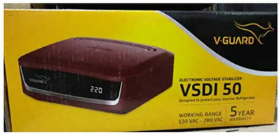 V-Guard VSDI 50 ONE INVERTER REFRIGERATOR(Red)