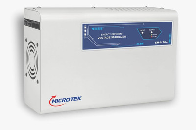 Microtek EM4170+ (170v to 270v+-5v) Voltage Stabilizer (for AC Upto 1.5 Ton)(White)