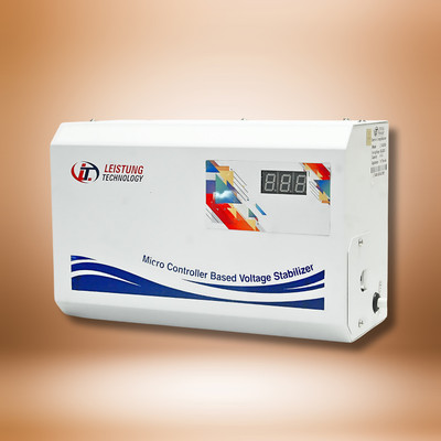 Leistung Technology LT AC 4KVA 100V-300V Automatic Voltage Stabilizer for upto 1.5 Ton AC Digital Display 3 Year Warranty(White)