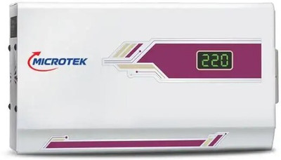 Microtek Pearl EM5170 Voltage Stabilizer(White & Pink)