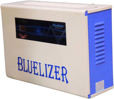 BLUELIZER Digital Voltage Stabilizer for Ac Upto 2 Ton Working Range (60-300 V) 5 Kva with High/Low Cut Off and Overload Protection .(Copper Wired))(India's First Stabilizer With In Display Ampere Meter (Grey))