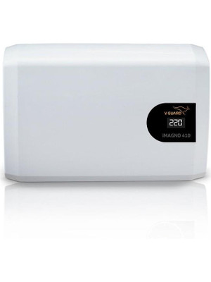 V-Guard iMagno 410 Inverter AC Stabilizer | Digital Display | (170-270 VAC) (up to 1.5 Ton AC)(White)