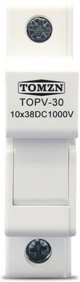 amiciSmart PV Fuse for Solar System Protection DC 1000V (1Pole 10A) Solar System Protection(White)