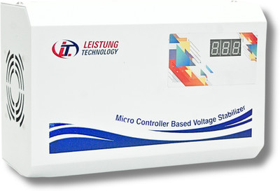 Leistung Technology LT AC 4KVA 170-280V Automatic Voltage Stabilizer for 1.5 Ton AC Digital Display 3 Year Warranty(White)