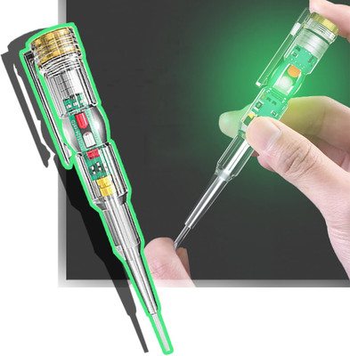 Xydrozen Current Meter Responsive Electrical Voltage Tester Pen Analog Voltage Tester