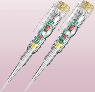 kinshu Kinshu Voltage Tester Pen Non-Contact AC Voltage [PACK of 2)) Digital Voltage Tester