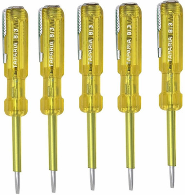 TAPARIA 813 Analog Set of 5 Analog Voltage Tester