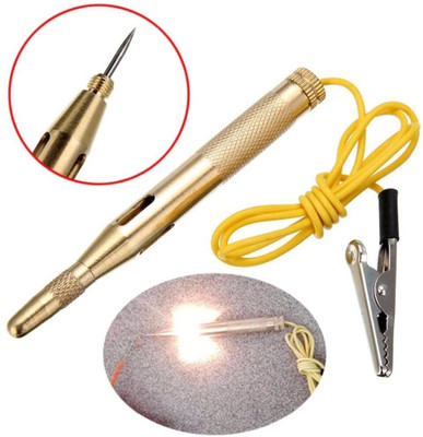 PKT DC 6V-24V Auto Car Truck Motorcycle Circuit Tester Pen Analog Voltage Tester Analog Voltage Tester